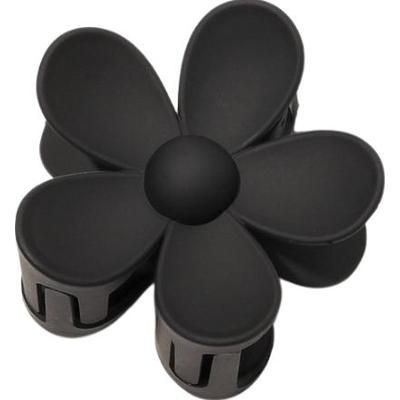 ECARLA - Spinka do włosów kwiat XL, czarna