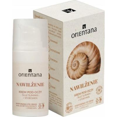 ORIENTANA - Naturalny krem pod oczy ze ŚLUZEM ŚLIMAKA, 15ml