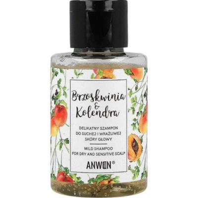 ANWEN - MINI SZAMPON Brzoskwinia i Kolendra do suchej i wrażliwej skóry głowy, 50ml