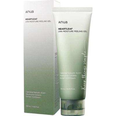 Anua - Heartleaf LHA Moisture Peeling Gel, 120 ml - żelowy peeling do twarzy