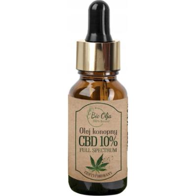 BIO OLJA - Olejek CBD 10 % FULL SPECTRUM - certyfikowany, 10ml