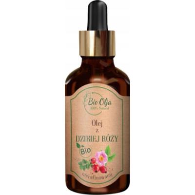 BIO OLJA - BIO Olej z dzikiej róży zimnotłoczony, nierafinowany, 50ml