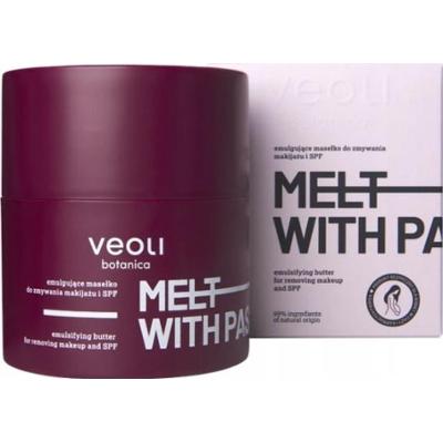 Veoli Botanica - Melt With Passion - Emulgujące masełko do zmywania makijażu i SPF, 40g