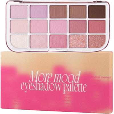 FWEE - More Mood Eyeshadow Palette 03 MORE THAN PINK, 11.9g - paleta 15 cieni do powiek w odcieniach różu