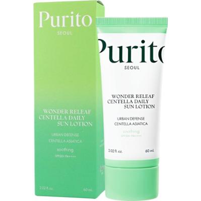 PURITO SEOUL - Wonder Releaf Centella Daily Sun Lotion - Ultralekki Krem Przeciwsłoneczny, 60ml