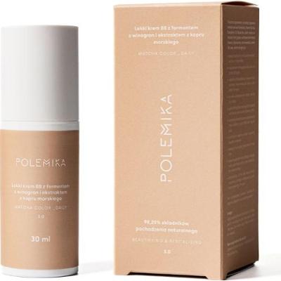 POLEMIKA - Lekki krem BB z fermentem z winogron i ekstraktem z kopru morskiego Nr 3, 30ml