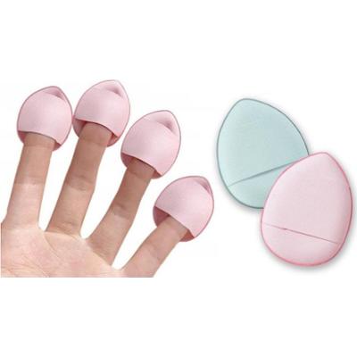 ECARLA - Mini puszek, gąbeczka na palec do makijażu 3x4 cm, 2 szt