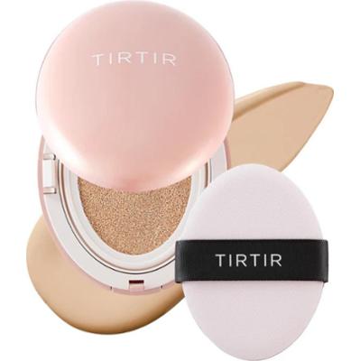 TIRTIR - Mask Fit All Cover Pink Cushion 21N Ivory, 18g - kryjący podkład w formie cushion, jasny odcień z neutralnymi tonami