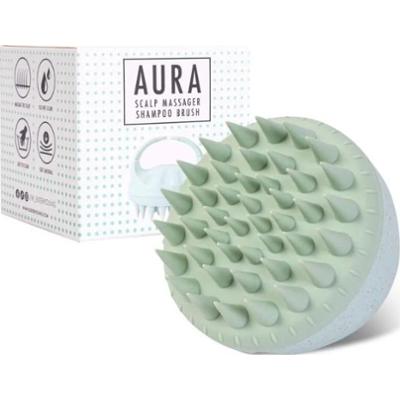 SISTER YOUNG - Aura Shampoo Brush Mint, Szczotka do masażu głowy/mycia, Miętowa