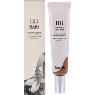 HEIMISH - Moringa Ceramide BB Cream 29 Dark Olive SPF 30 PA++, 30g – nawilżająco-odżywczy krem BB z ceramidami, ciemna oliwka