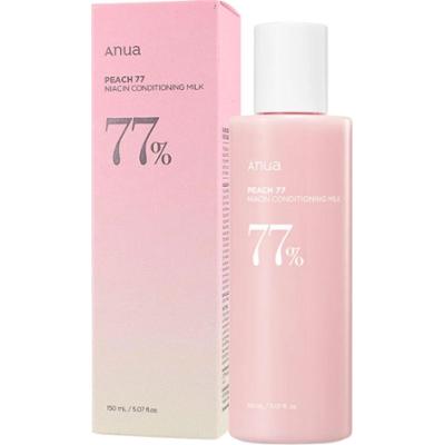 ANUA - PEACH 77 NIACIN CONDITIONING MILK, 150ml - mleczko do twarzy o działalniu nawilżajacym