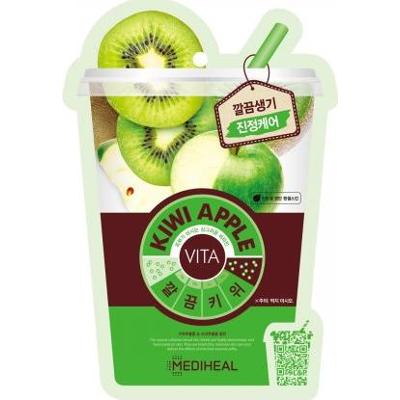 MEDIHEAL - Kiwi Apple Vita Mask, 20ml - maska wygładzająco-odświeżająca