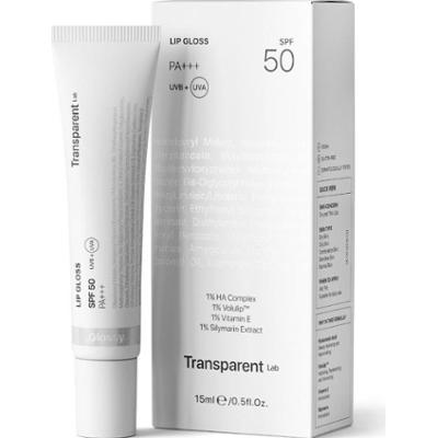 Transparent Lab - Lip Gloss Glossy SPF50, Nawilżający balsam do ust, 15ml