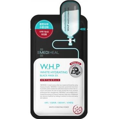 MEDIHEAL - W.H.P White Hydrating Black Mask EX., czarna maska nawilżająco-wybielająca, 25ml