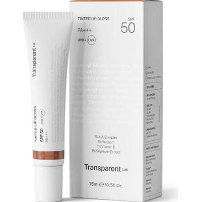 Transparent Lab - Lip Gloss SPF50 Terracotta, Nawilżający balsam do ust, 15ml