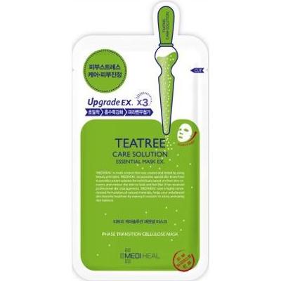 MEDIHEAL - Teatree Care Solution Essential Mask EX., maska kojąco-ujędrniająca Drzewo Herbaciane, 24ml