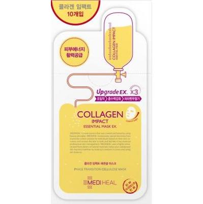 MEDIHEAL - Collagen Impact Essential Mask EX, 24ml - maska ujędrniająco-przeciwzmarszczkowa