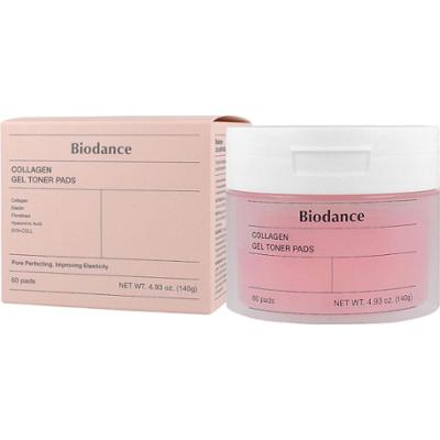 BIODANCE - Collagen Gel Toner Pads, 60szt - kolagenowe płatki do twarzy