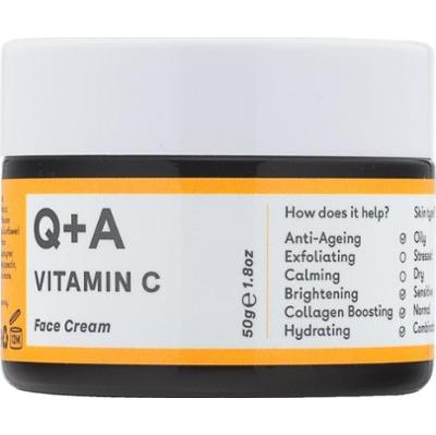 Q+A - Vitamin C Face Cream, Krem do twarzy z Witaminą C, 50g