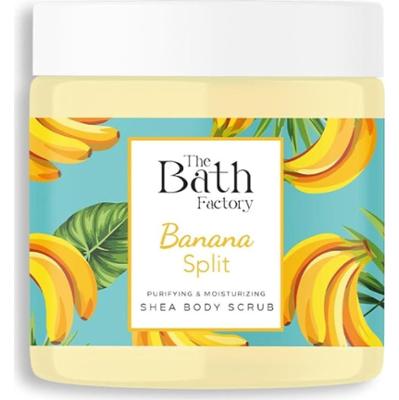 The Bath Factory - Banana Split Shea Body Scrub, 300g - peeling do ciała