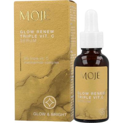 MOJÉ - Glow & Bright - Glow Renew Triple Vit. C Serum, 30ml - rozjaśniające serum do twarzy