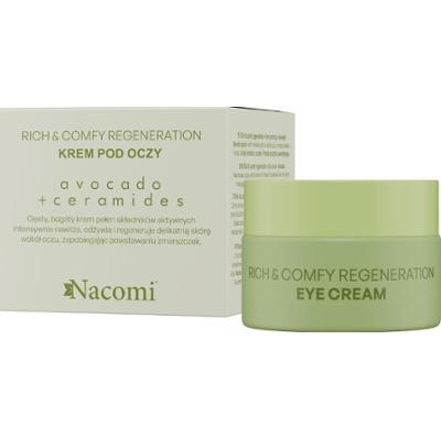 NACOMI - Rich&comfy regeneration - Krem pod oczy - AWOKADO, 15ml