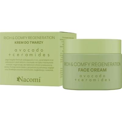 NACOMI - Rich&comfy regeneration - Krem do twarzy - AWOKADO, 40ml