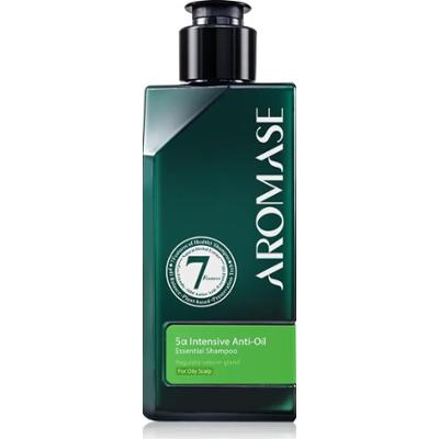AROMASE - 5α Intensive Anti-Oil Essential Shampoo, Szampon do przetłuszczającej się skóry głowy, 90ml