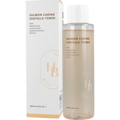 HEVEBLUE - Salmon Caring Centella Toner, 200 ml - kojący tonik do twarzy