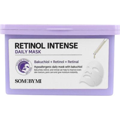 SOME BY MI - Retinol Intense Daily Mask, 30szt - zestaw przeciwstarzeniowych masek w płachcie