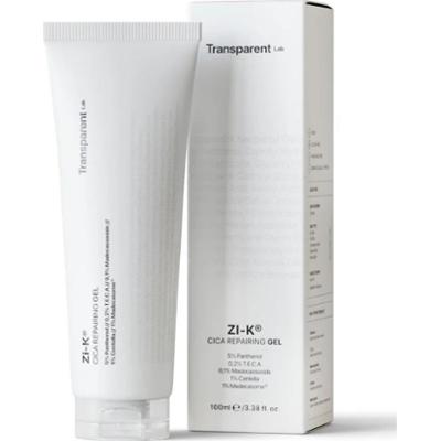 Transparent Lab - ZI-K Cica Repairing Gel, Regenerujący żel z wąkrotą azjatycką, 100ml
