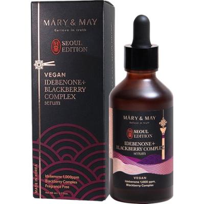 Mary&May - Seoul Edition Vegan Idebenone + Blackberry Complex Serum, 80ml - antyoksydacyjne serum do twarzy