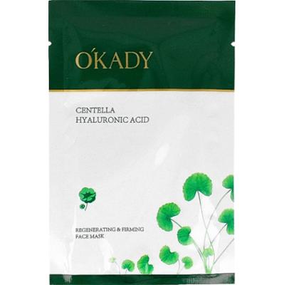OKADY - Regenerująco-Ujędrniająca Maska w płachcie do twarzy z Wąkrotą Azjatycką i kwasem hialuronowym, 25ml