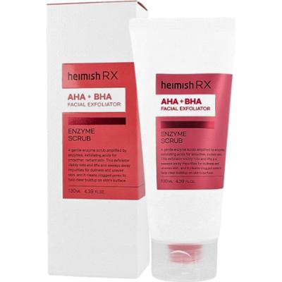 HEIMISH - RX AHA + BHA Facial Exfoliator Enzyme Scrub, 130ml - enzymatyczny peeling do twarzy