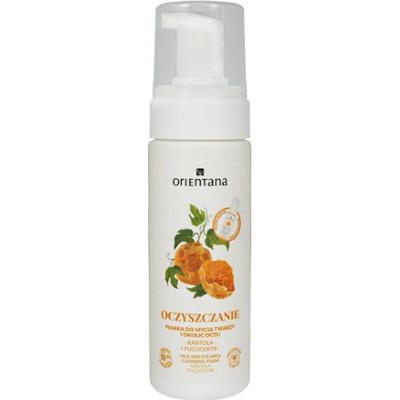 ORIENTANA - Pianka do mycia twarzy i okolic oczu - Oczyszczanie - Kantola + Fucocert, 150ml