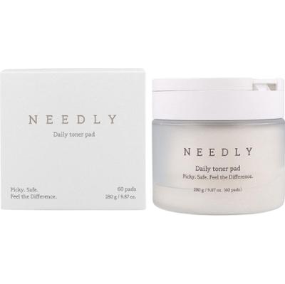 Needly - Daily Toner Pad, 60szt - nawilżająco-złuszczające płatkido twarzy