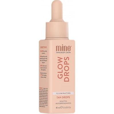 MineTan - Glow Drops - Rozświetlające Krople Samoopalające, 40ml