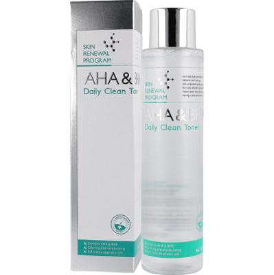 MIZON - Aha & Bha Daily Clean Toner, 150 ml - tonik z kwasami AHA i BHA