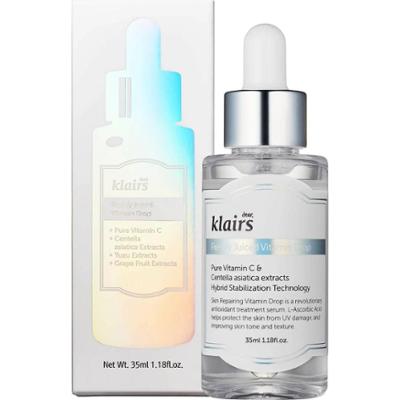 KLAIRS - Freshly Juiced Vitamin Drop, 35ml - rewitalizujące serum do twarzy na noc