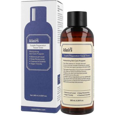 KLAIRS - Supple Preparation Facial Toner, 180ml - nawilżający tonik do twarzy