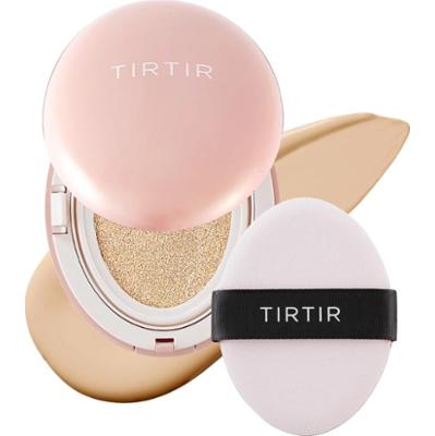 TIRTIR - Mask Fit All Cover Pink Cushion 17W Vanilla, 18g - kryjący podkład w formie cushion, bardzo jasny odcień z ciepłymi tonami