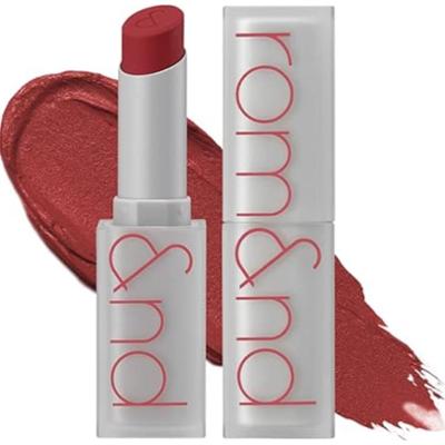 rom&nd - Zero Matte Lipstick 03 Silhouette, 3g - matowa pomadka do ust w odcieniu marsala