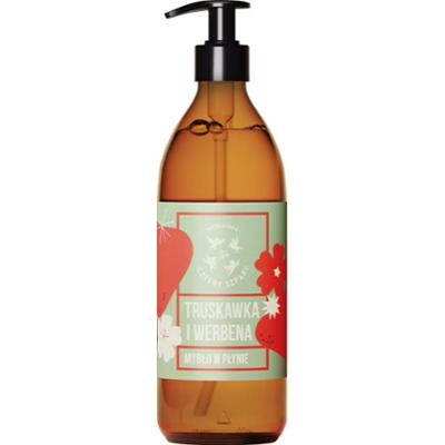 CZTERY SZPAKI - Mydło w plynie Truskawka i Werbena, 500ml