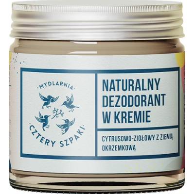 CZTERY SZPAKI - Dezodorant w kremie cytrusowo-ziołowy, 60ml