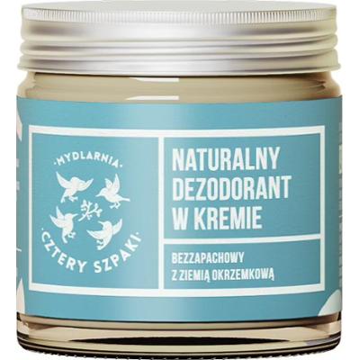 CZTERY SZPAKI - Dezodorant w kremie bezzapachowy, 60ml