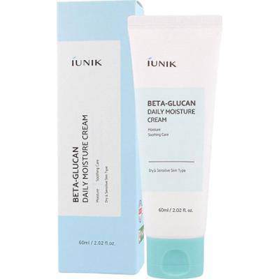 iUNIK - Beta-Glucan Daily Moisture Cream, 60 ml - nawilżający krem do twarzy