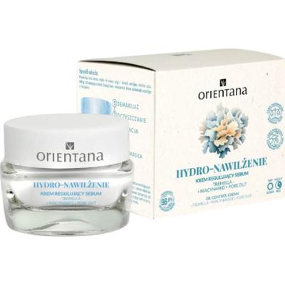 ORIENTANA - Hydro Nawilżenie - Krem Regulujący Sebum TREMELLA Niacynamid Pore out, 50ml