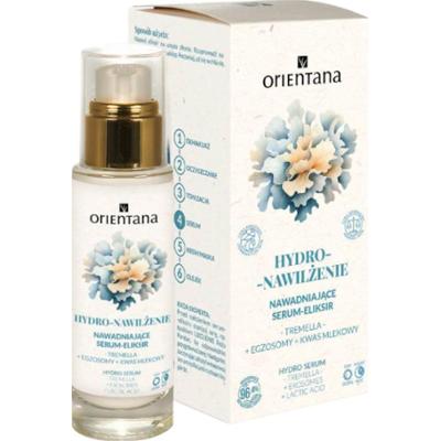 ORIENTANA - Hydro Nawilżenie - Nawadniające Serum Eliksir TREMELLA Egzosomy Kwas Mlekowy, 30ml