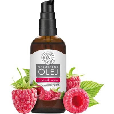 e-FIORE - Olejek z pestek MALIN, surowy, zimnotłoczony, faktor UV, 100ml