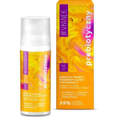 VIANEK - Prebiotyczny Krem do twarzy rozświetlający z witaminą C, 50ml